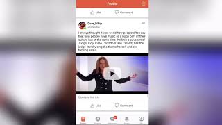 New Feabie App Preview The Newsfeed