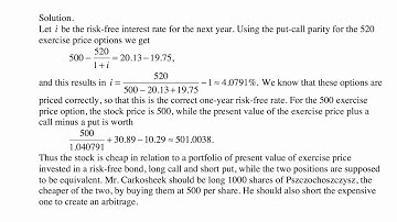 Exam MFE Exercise for July 25, 2017