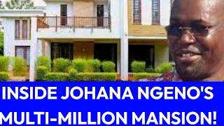 AKI PESAWEWE! Inside Johana Ngeno's Multi Million Mansion In Nandi That Has Shocked Kenyans