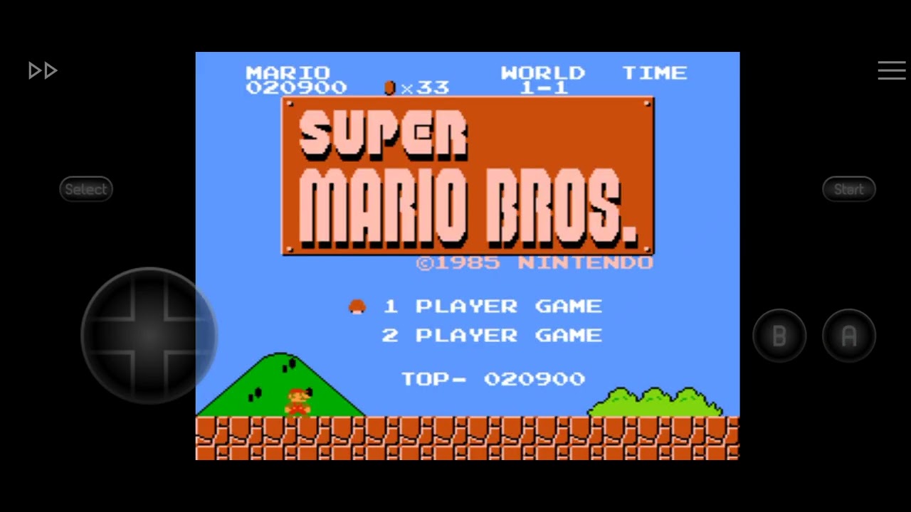 super mario bros video