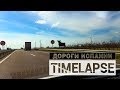 TimeLapse дорог зимней Испании (1000% скорость)