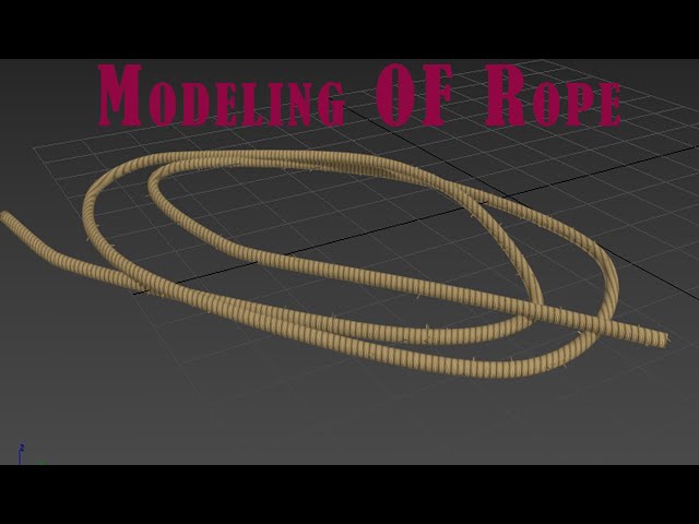 UVW Very long, Intricate object as a Rope - Autodesk Community - 3ds Max