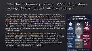Finra immunity  MMTLP Scandal: Breaking the Double Immunity Barrier in FINRA & SEC Litigation