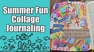 Summer Fun Collage Techniques with Shalon
