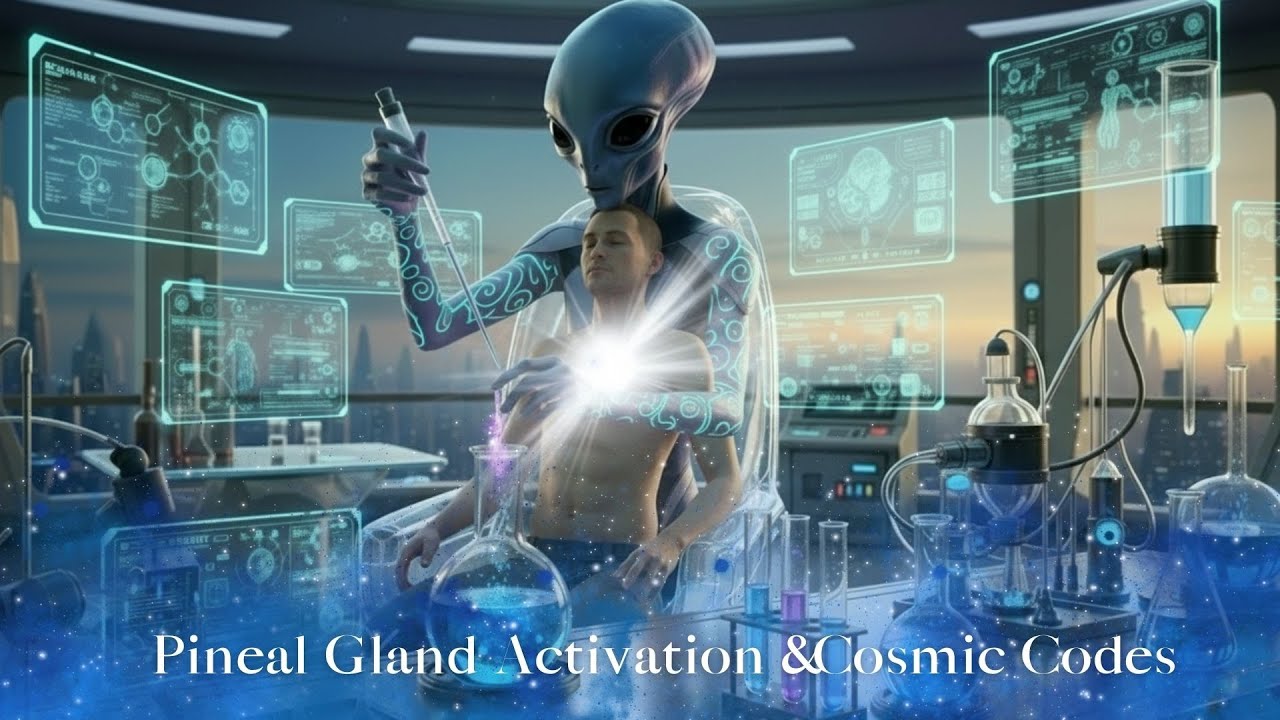 963Hz Sirian–Pleiadian Light Language Chant | Pineal Gland Activation & Cosmic Codes