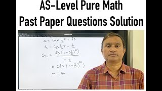 Sequence & series| Pure Mathematics P1 | 09709/12/M/J/24| SAT PREP (More solutions in description)Q5