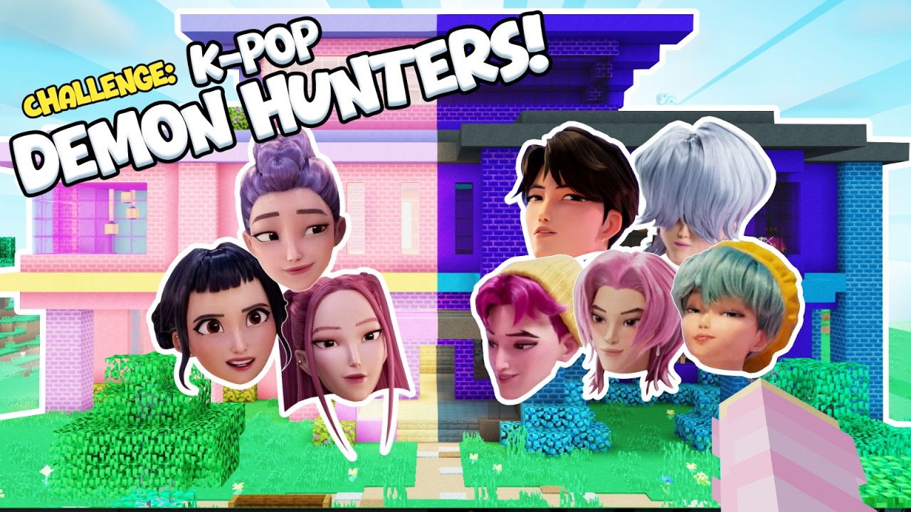 I Built ANOTHER KPop Demon Hunter House in MINECRAFT