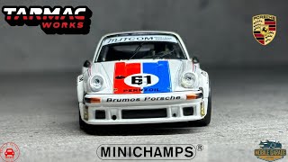 164 Minichamps X Tarmac Works Porsche 934 Brumos Racing Gregg Busby 24H Daytona 1977