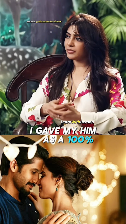 Samantha🌼 On Her Divorce with Naga Chaitanya | Samantha Ruth Prabhu Interview