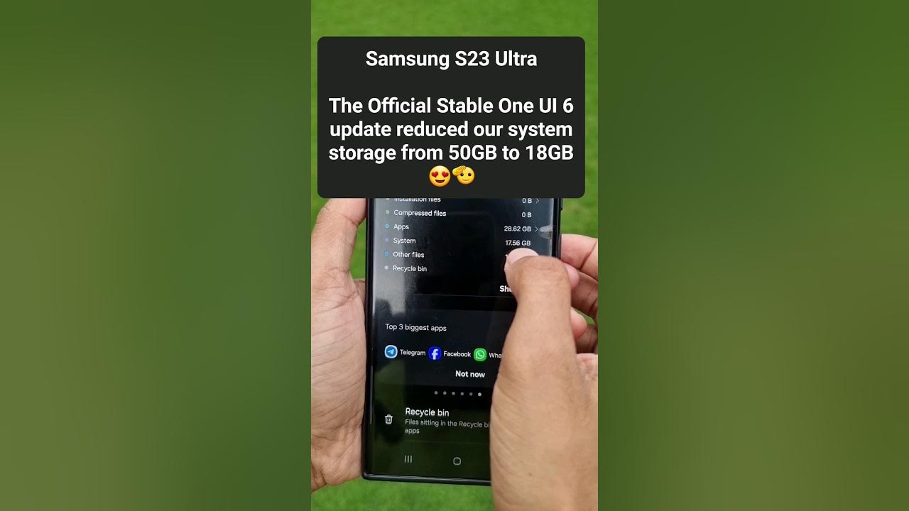 One UI 5.1 bloatware is not consuming 60 GB storage on new Samsung Galaxy  S23, Galaxy S23 Plus or Galaxy S23 Ultra -  News