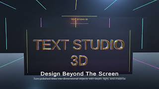 Text Studio 3D - Trailer