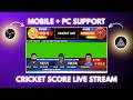 Cricket Scoreboard Software for Live Streaming | Cricket Live Streaming With Scoreboard | Hemnthapps