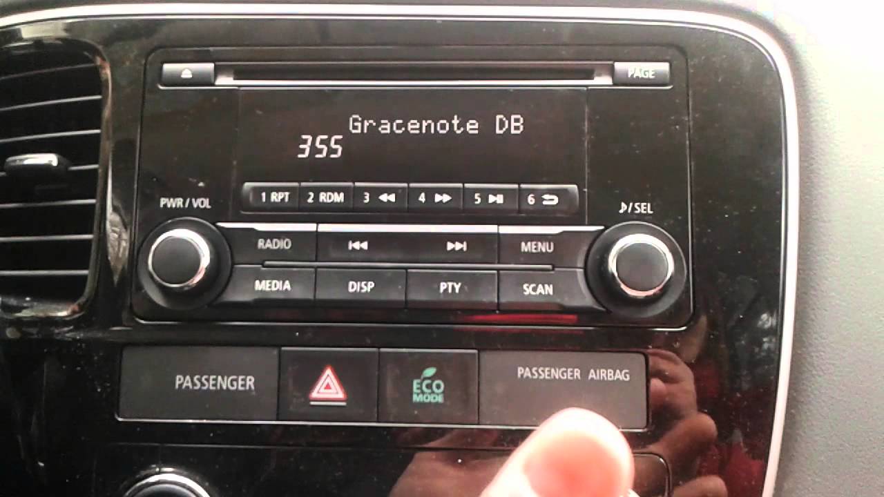 Setting The Clock On A 2014 Mitsubishi Outlander -- Dalight Saving Time