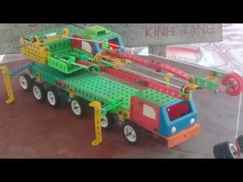 Video Kĩ thuật lớp 5 siêu xe cần cẩu (Super Crane... - youtube