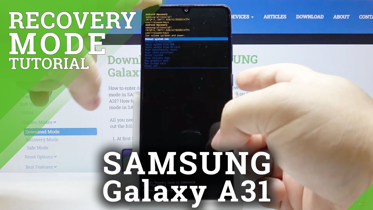 Samsung A50 Recovery Mode