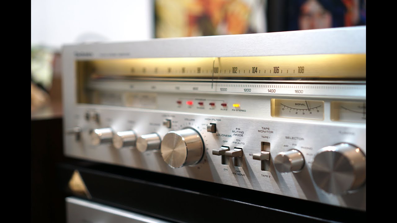 Legendary Technics SA-T670 Vintage Stereo Amplifier & Receiver