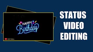 New Kinemaster Video Editing | New Style Status Editing in Kinemaster | Happy Birthday Status 2021 screenshot 1