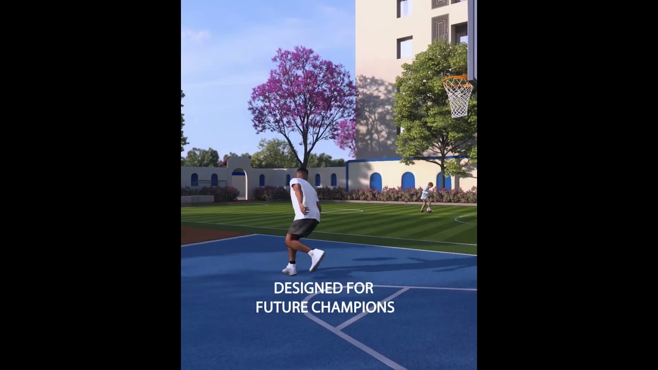 One Aretha, Dhanori | 3 BHK Exquisite Greek Abodes | Multipurpose court