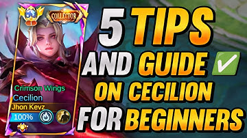 TOP GLOBAL CECILION 5 TIPS AND GUIDE FOR BEGINNERS | MASTER CECILION AFTER WATCHING THIS ✅
