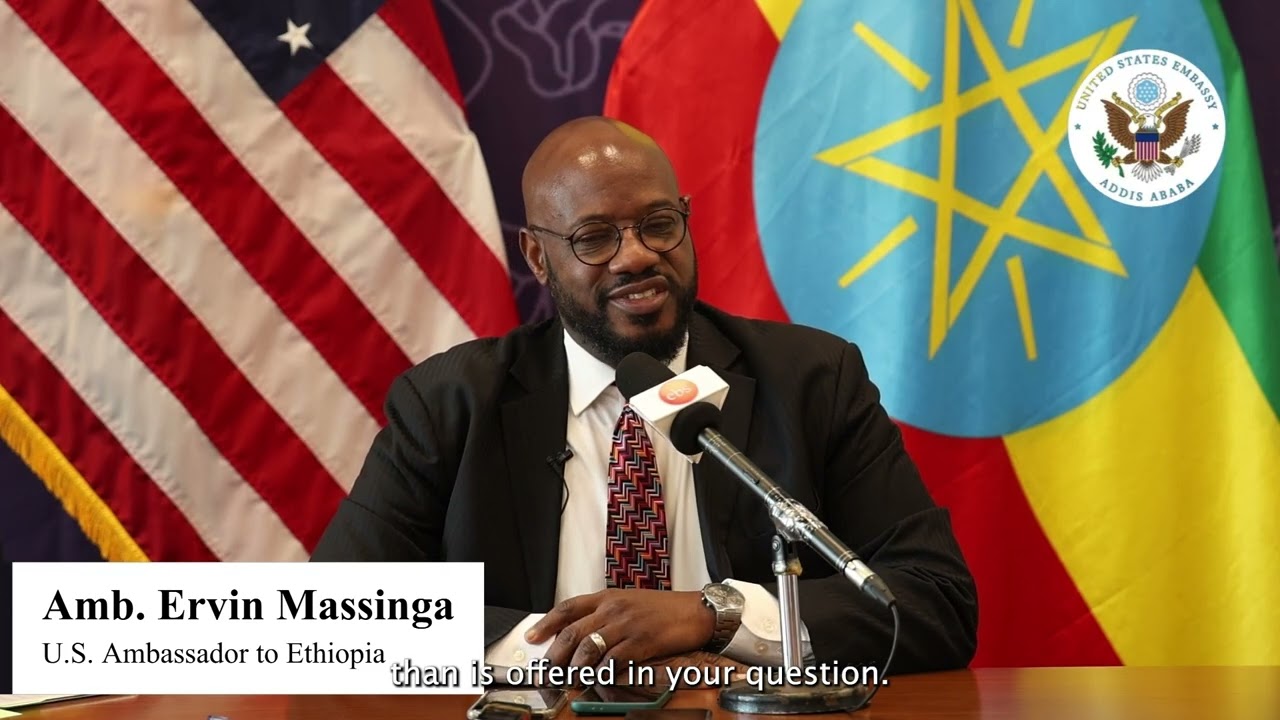 Ambassador Massinga welcomed journalists to the U.S. Embassy on June 12, 2025