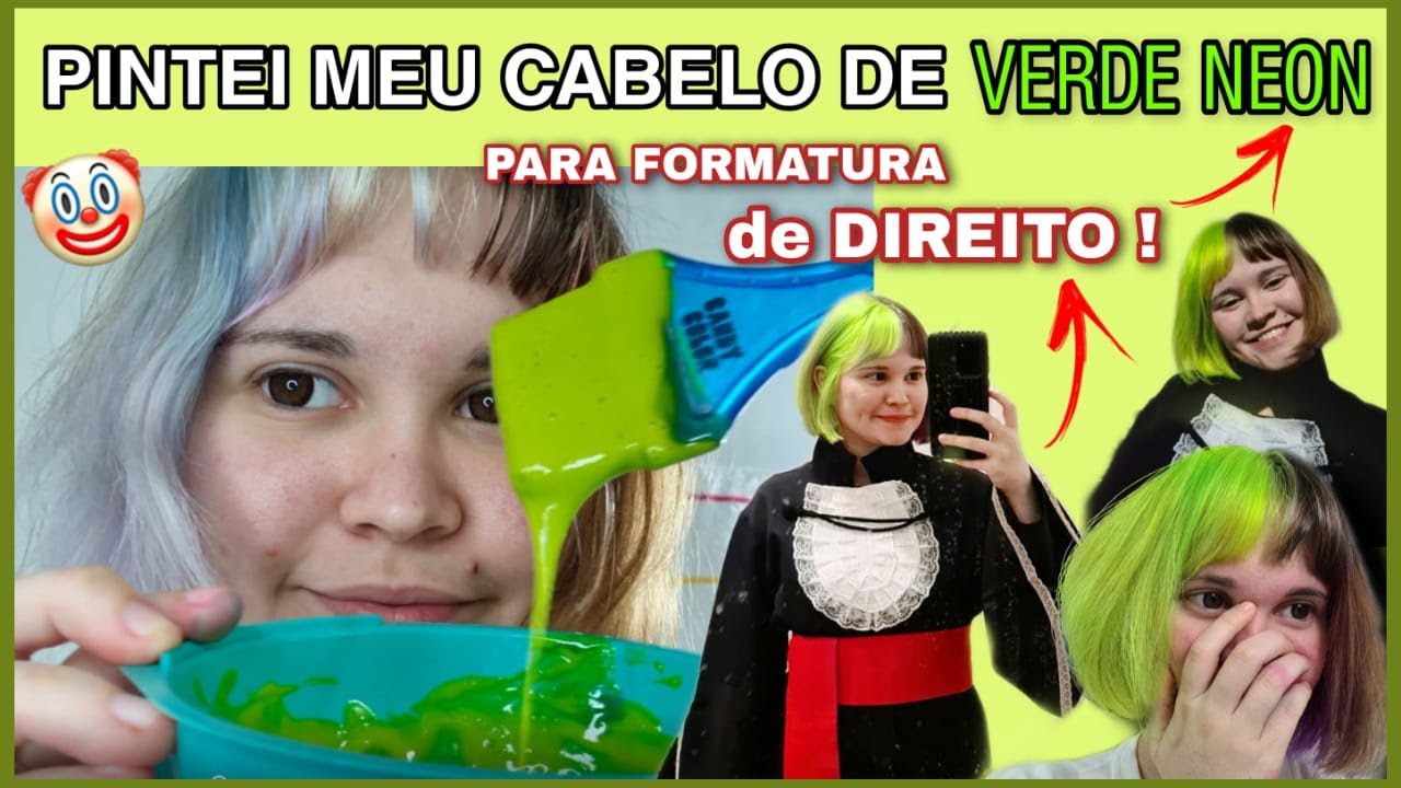 🎥VLOG: pintando cabelo pra tirar foto de formatura (eGiRl fOrMaNdO🤪🤪)