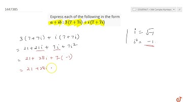 Express each of the following in the form  ltmath gt  ltmrow gt  ltmi gta lt/mi gt ltmo gt+ lt