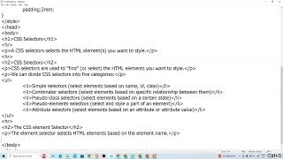 CSS Syntax, Selectors, and External CSS 04.07.24