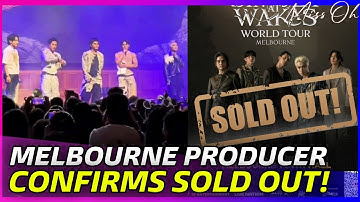 SB19 PERSONALLY CHECKS CROWD at the SOLD OUT MELBOURNE SAW CONCERT!  