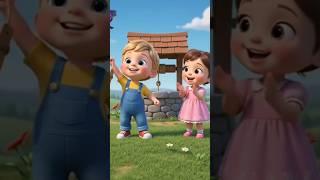 Jack and Jill 🏔️🪣 | Nursery Rhyme for Kids | Kids Songs & Rhymes #shorts #nurseryrhyme