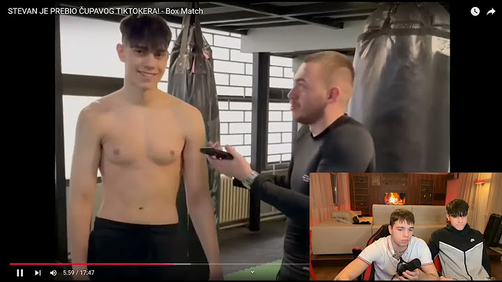 LUKA SILNI I CUPAVI REAGUJU NA GOLDENITO STEVAN JE PREBIO ČUPAVOG TIKTOKERA! - Box Match