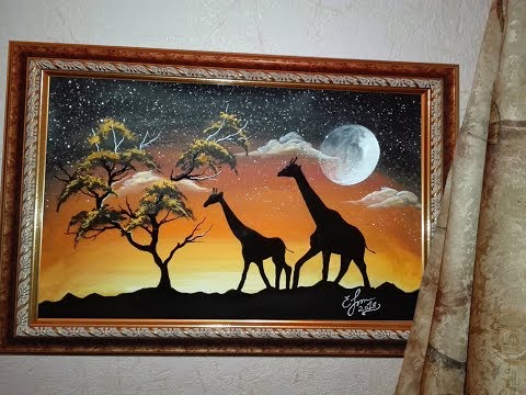 PAINTING TUTORIAL#2. Африка