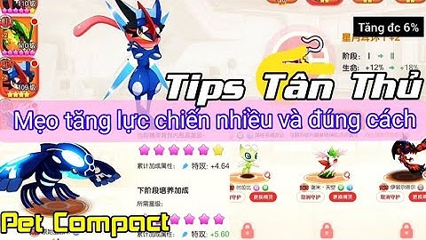 PET COMPACT | [Góc Tân Thủ]: Hướng dẫn mẹo tăng lực chiến cao và hiệu quả cho người mới