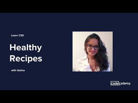 Learn CSS: Healthy Recipes - Learn CSS: Healthy Recipes