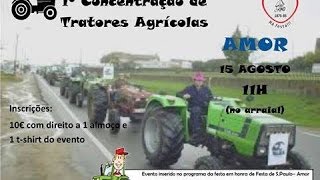 Concentração tratores de Amor - Leiria 2015