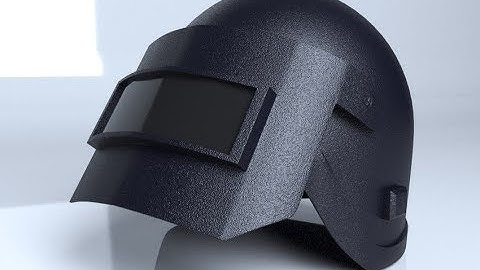 Modeling PUBG Spetsnaz Helmet (Level-3) Part 2 | 3ds Max | PUBG Modeling