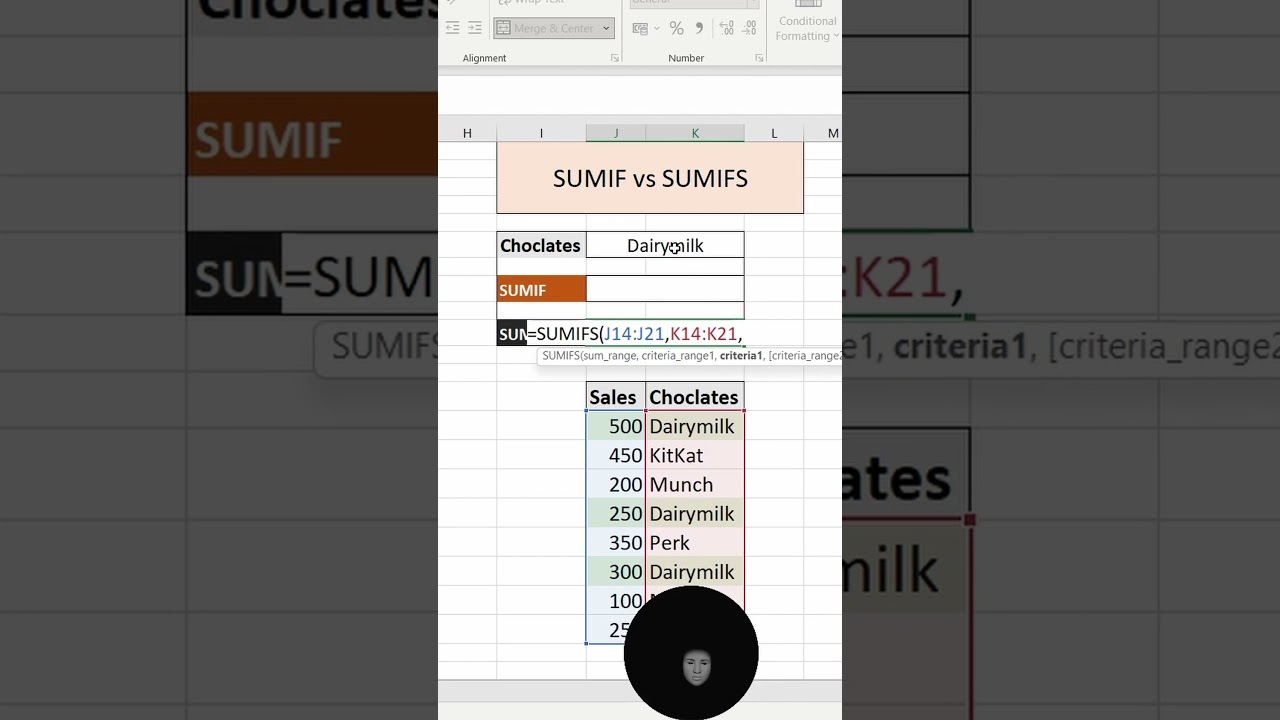 SUMIF vs SUMIFS Dynamic Range Selection | 
