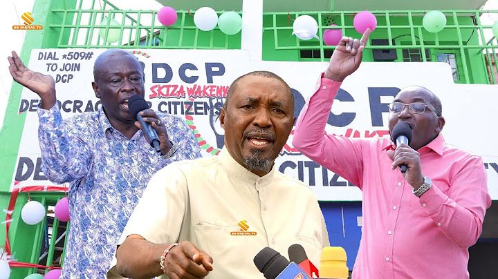Kimani Ngunjiri Drops Bombshell-Gachagua & DCP party accused of stage-managing Koimburi’s abduction