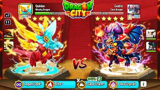 Dragon City: High Elusion Evader Dragon vs High Anarchaos Evader Dragon – STRONGEST Heroic Dragon! 😱 screenshot 1
