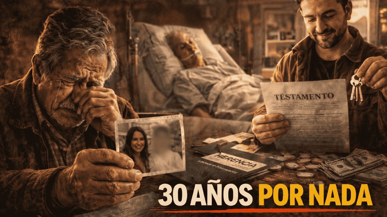 cuidé a mi MADRE 30 años… y ella le dejó TODO a un desconocido
