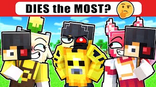 Minecraft but WHO'S MOST LIKELY TO?