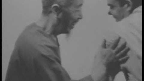 Cheng Man Ching -Push hands play