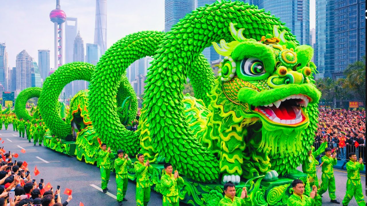 Beijing New Year Celebration Parade 2026 (4K) | Nonstop Cheering Crowds + 180 Stunning Chinese