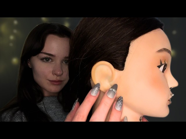 Scratching & Massaging Your Ears + Neck [ASMR]