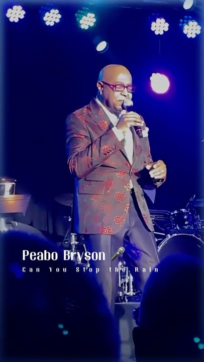 Peabo Bryson Live "Can You Stop the Rain" (2023) #PeaboBryson - YouTube
