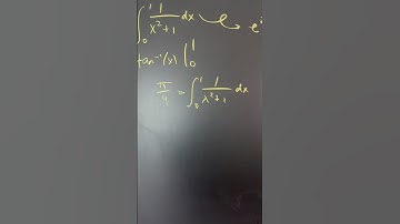 Getting the Euler identity from a basic integral. #calculus #mathematics #maths