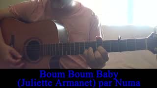 Video thumbnail of "Boum Boum baby (Juliette Armanet)  Cover guitare voix Reprise chanson française 2021"