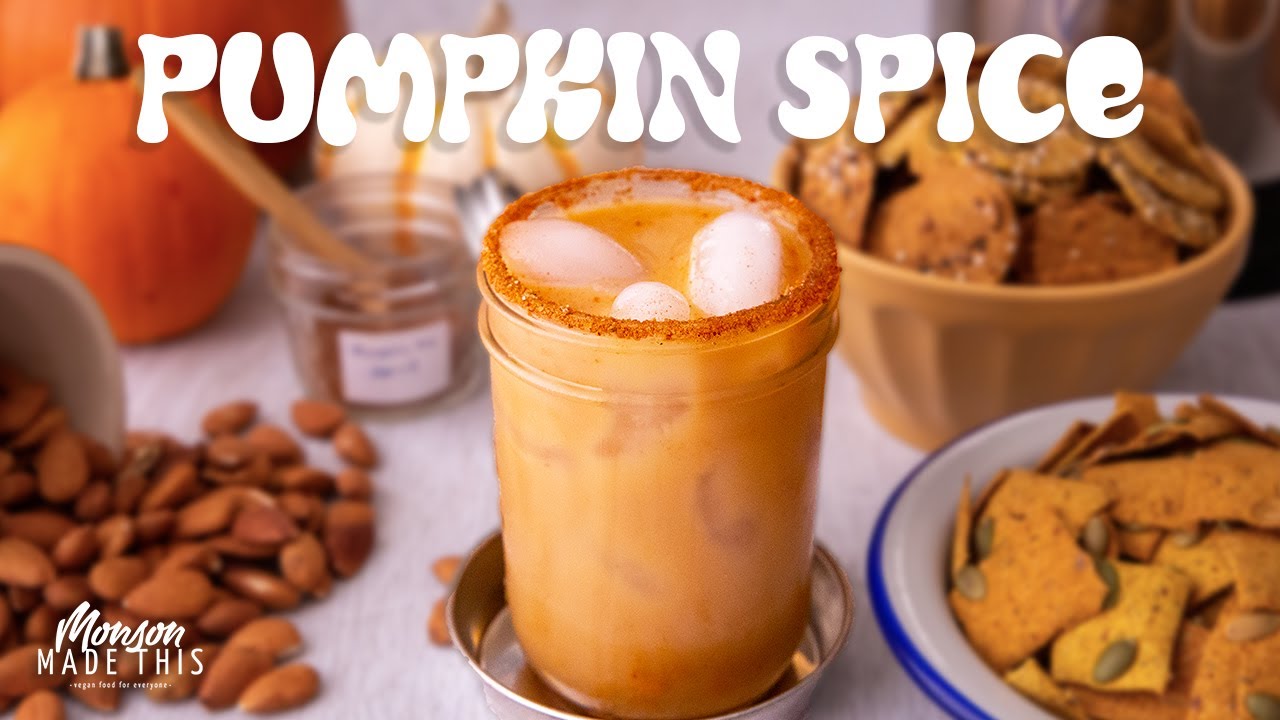 Easy Homemade Pumpkin Spice Almond Milk Coffee Creamer and Latte w