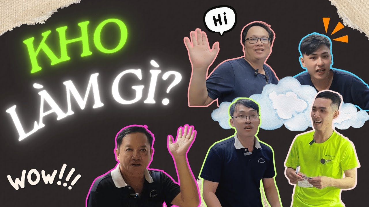 Khám phá công việc hàng ngày của nhân viên kho | Trang Nhã VIKING - youtube