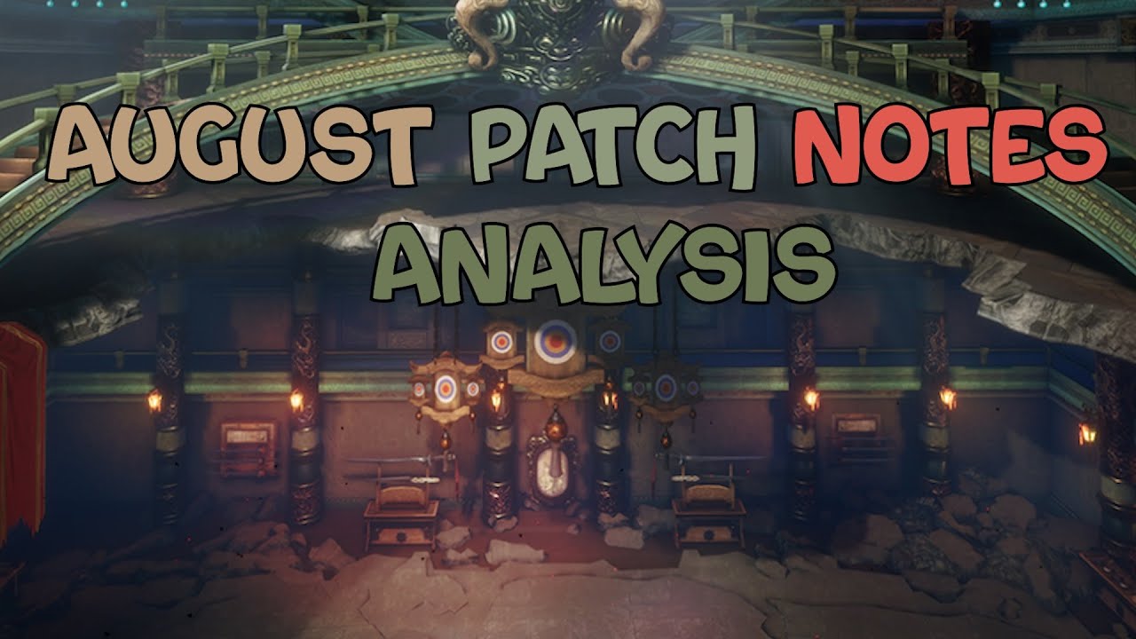 Blade and Soul August Patch Notes Analysis