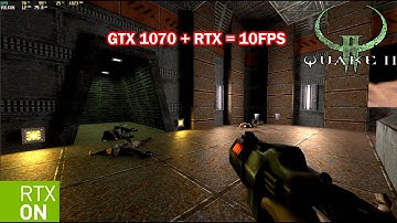 Quake 2 Ray Tracing on Nvidia 1070